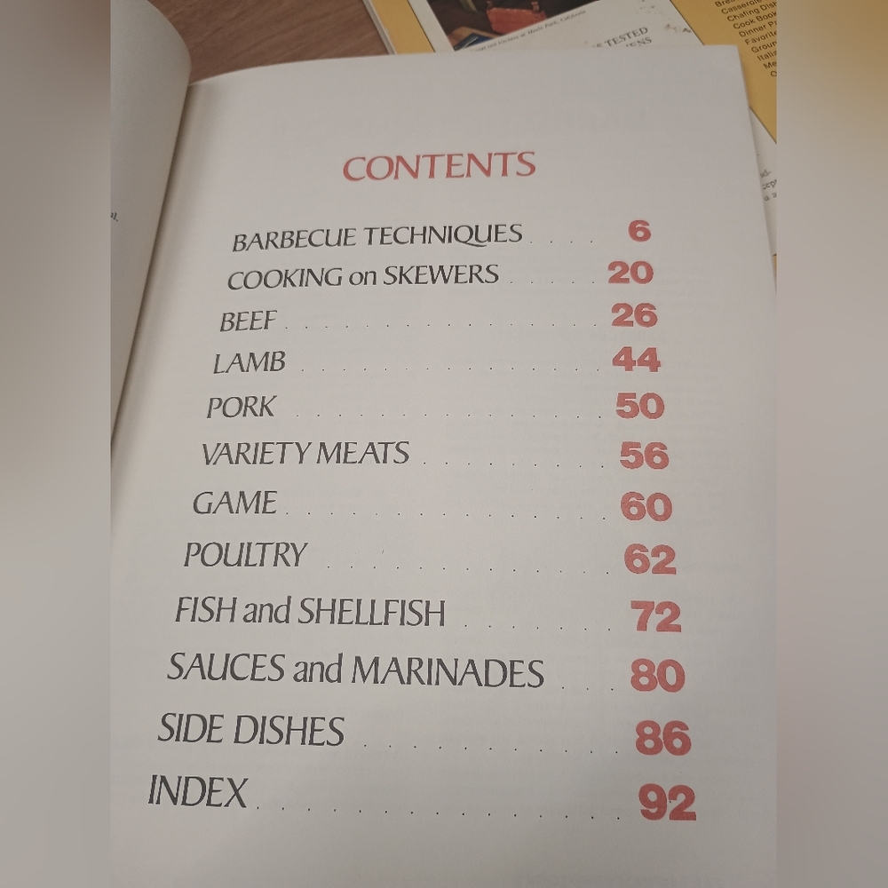 Vintage Bundle Sunset Barbecue and Oriental Cookbooks 1970s - Picture 7 of 9